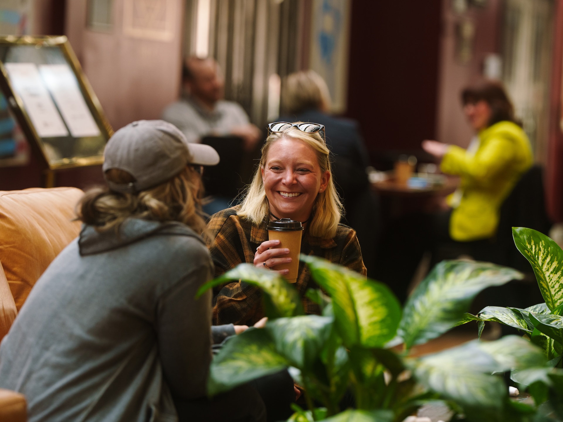 Interior of Earth Coffeehouse